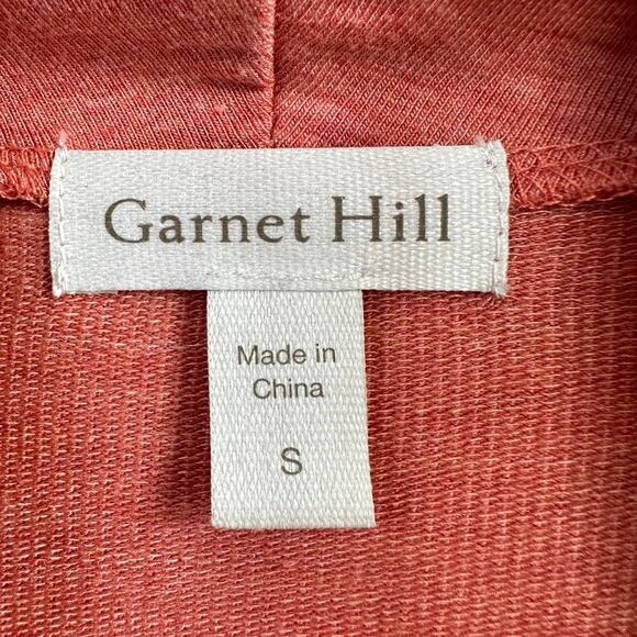 Garnet Hill Womens Tunic Top S Ginger Heather Cowl Neck Knit Oversized Tencel - Picture 8 of 11